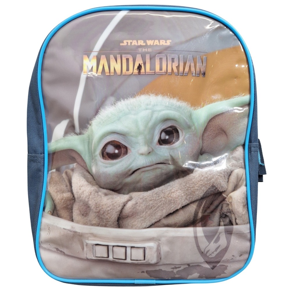 Star Wars The Mandalorian‎ Grogu Baby Yoda Blue Mini Backpack 11x9 22-20813-C053